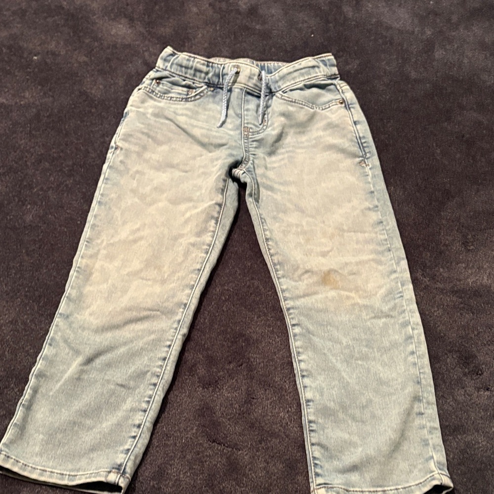 Cat & Jack Light Wash Blue Kids Jeans